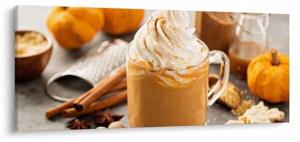 Kép - Tök latté (120x50 cm)