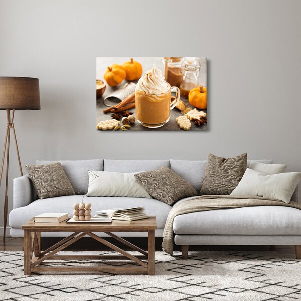 Kép - Tök latté (90x60 cm)