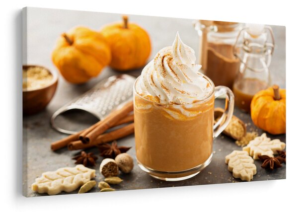 Kép - Tök latté (90x60 cm)