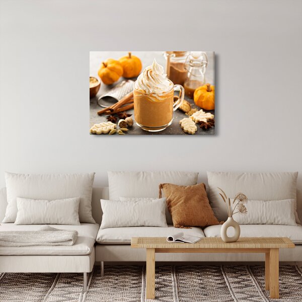 Kép - Tök latté (90x60 cm)