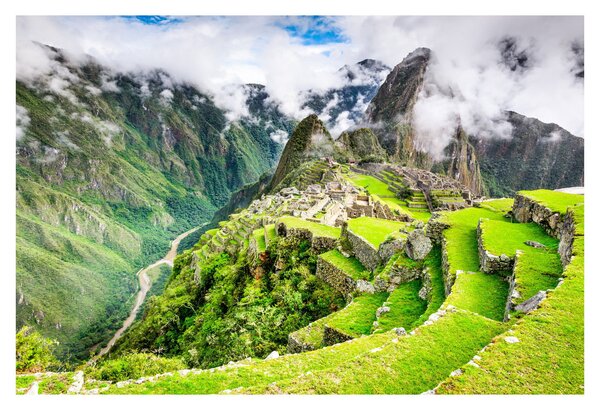 Kép - Machu Picchu (90x60 cm)
