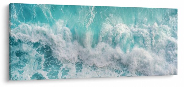 Kép - Kilátás az óceán hullámaira (120x50 cm)