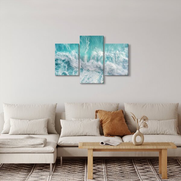 Kép - Kilátás az óceán hullámaira (90x60 cm)