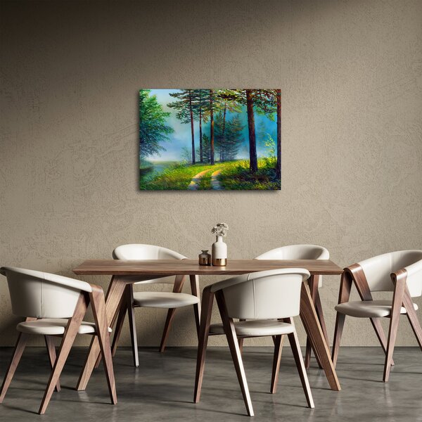 Kép - Olajfestmény tájkép (70x50 cm)
