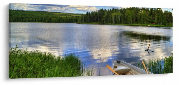 Kép - Festői falu (120x50 cm)