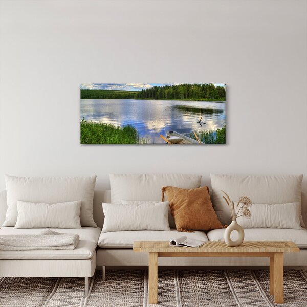 Kép - Festői falu (120x50 cm)
