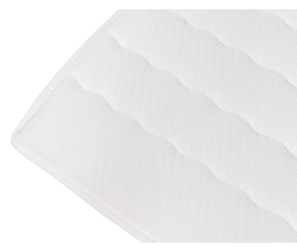 CAROLA boxspring ágy 160x200 - fehér + INGYENES topper