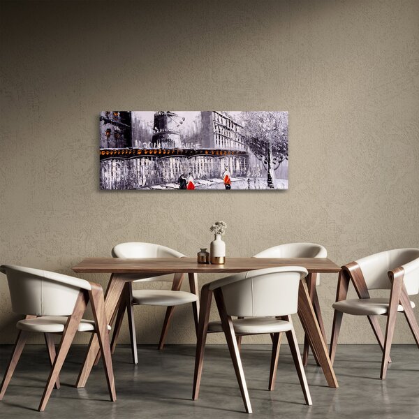 Kép - Olajfestmény a városról II. (120x50 cm)
