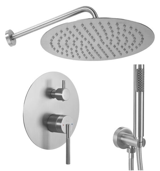 Beépített Zuhanyszett Rea Argon Nickel Brush + BOX