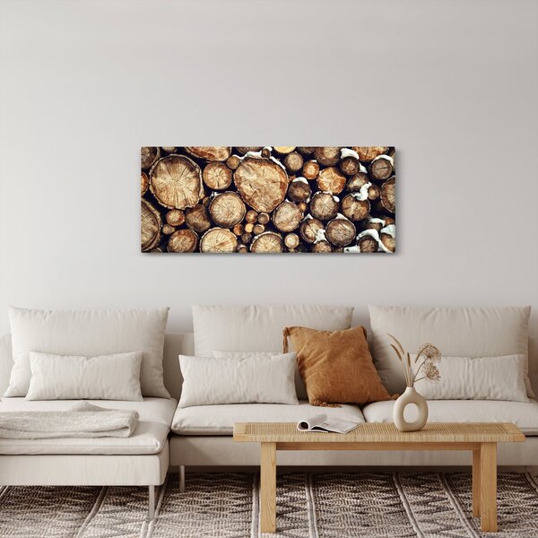 Kép - Fa a hóban (120x50 cm)