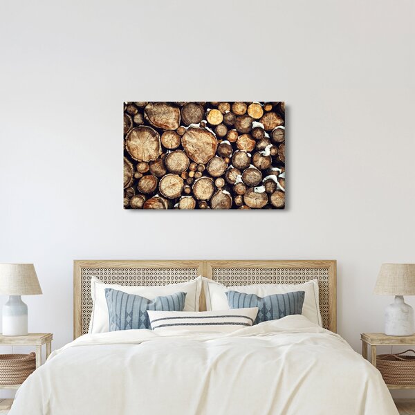 Kép - Fa a hóban (90x60 cm)