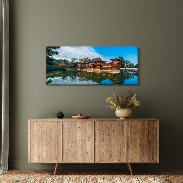 Kép - Byodo-in templom, Japán (120x50 cm)