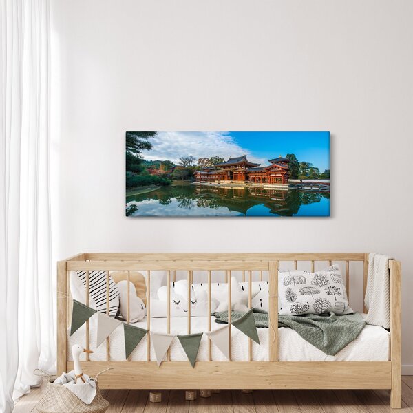 Kép - Byodo-in templom, Japán (120x50 cm)