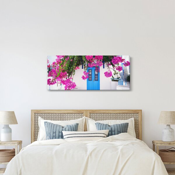 Kép - Hagyományos görög ház (120x50 cm)
