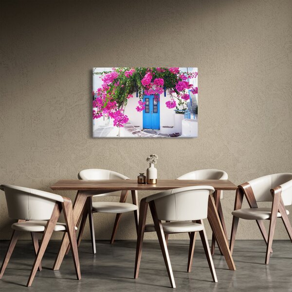 Kép - Hagyományos görög ház (90x60 cm)