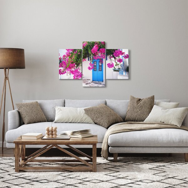 Kép - Hagyományos görög ház (90x60 cm)