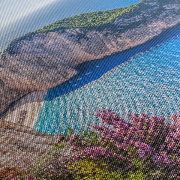 Kép - Navagio strand, Görögország (70x50 cm)