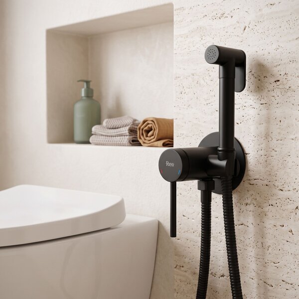 Bidé csap Rea Foss Clif Black