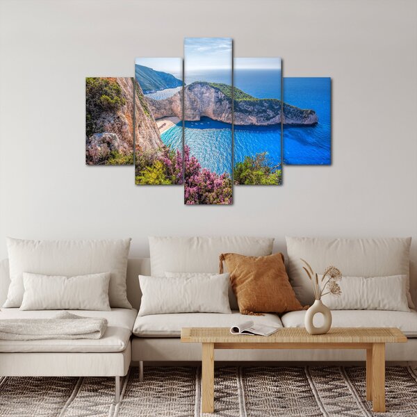 Kép - Navagio strand, Görögország (150x105 cm)