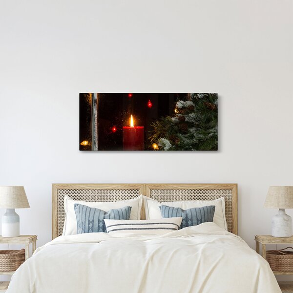 Kép - Izzó karácsonyi gyertya (120x50 cm)