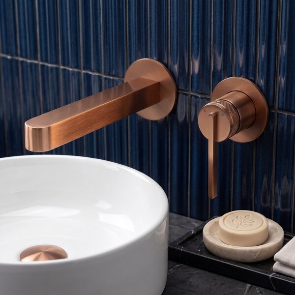 Falra szerelhető csaptelep REA Grace Brush Copper