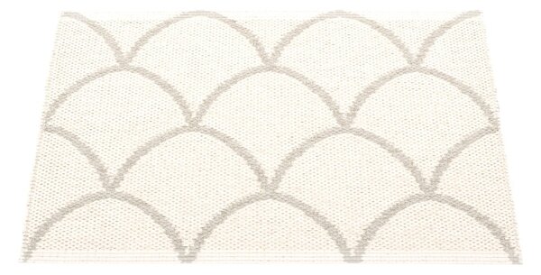 Krémszínű kültéri-beltéri szőnyeg 70x50 cm Kotte Linen – Pappelina