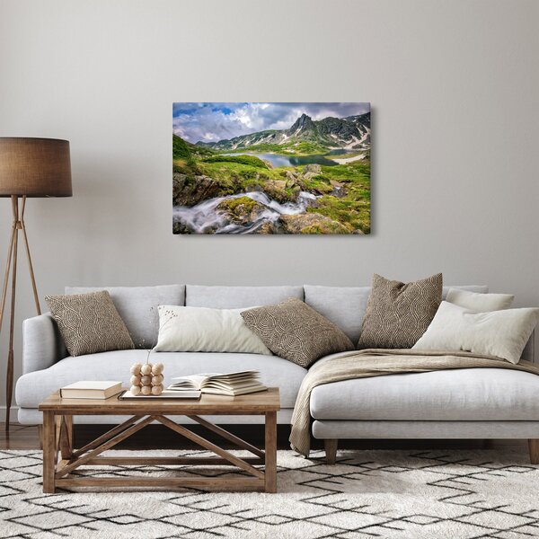 Kép - Kilátás a Rila hegyre (90x60 cm)