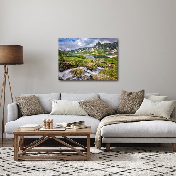 Kép - Kilátás a Rila hegyre (70x50 cm)