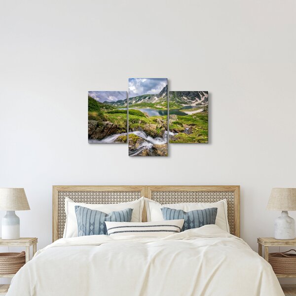 Kép - Kilátás a Rila hegyre (90x60 cm)