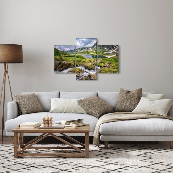 Kép - Kilátás a Rila hegyre (90x60 cm)