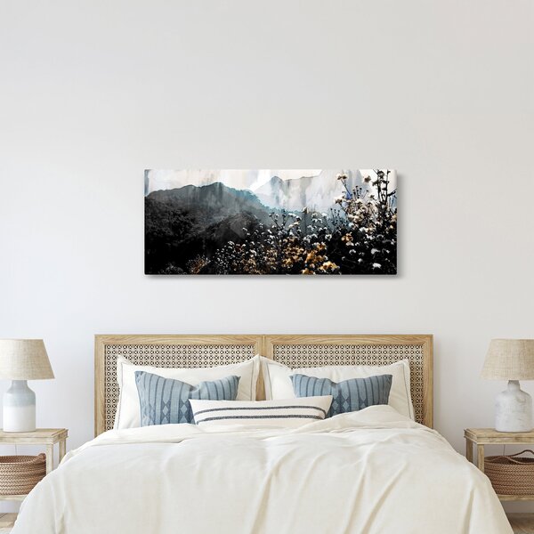 Kép - Vadvirágok illusztrációja (120x50 cm)