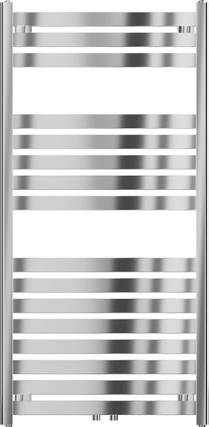Mexen Uran, fűtőelem 1200x600 mm, 485 W, króm, W105-1200-600-00-01