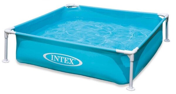 Intex Metal medence 1,22m x 1,22m x 30cm, kék (57173)
