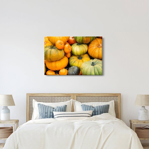 Kép - Őszi sütőtök (90x60 cm)