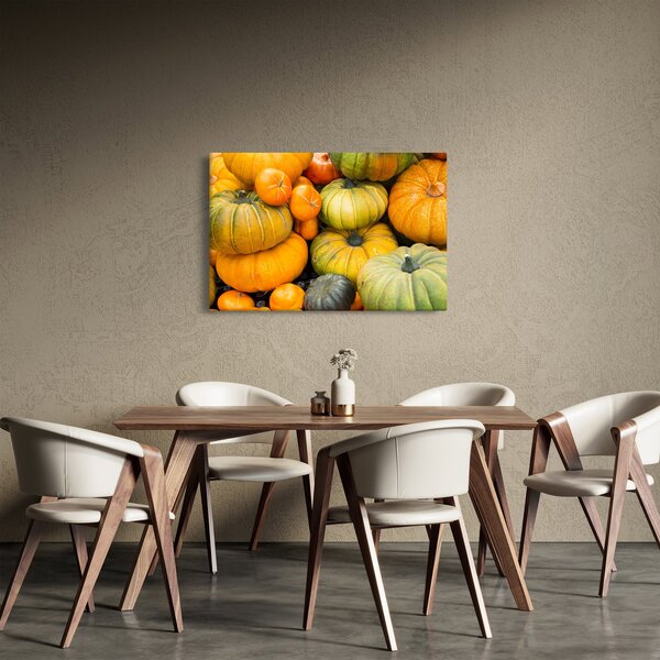 Kép - Őszi sütőtök (90x60 cm)