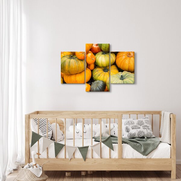 Kép - Őszi sütőtök (90x60 cm)