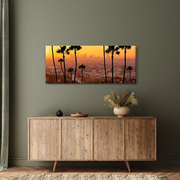 Kép - Los Angeles panorámája (120x50 cm)
