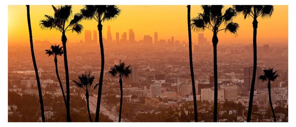 Kép - Los Angeles panorámája (120x50 cm)