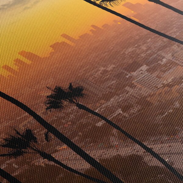 Kép - Los Angeles panorámája (90x60 cm)