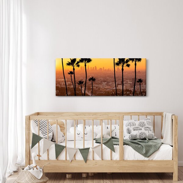 Kép - Los Angeles panorámája (120x50 cm)