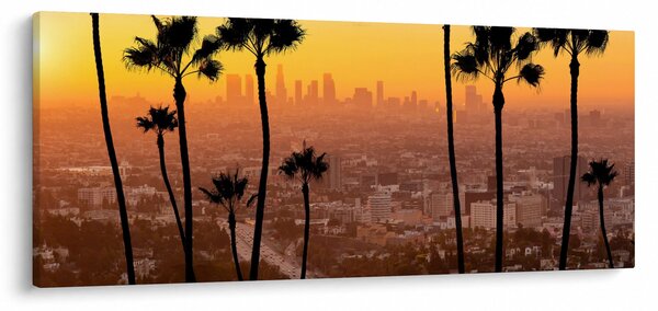 Kép - Los Angeles panorámája (120x50 cm)