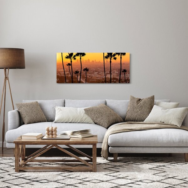 Kép - Los Angeles panorámája (120x50 cm)