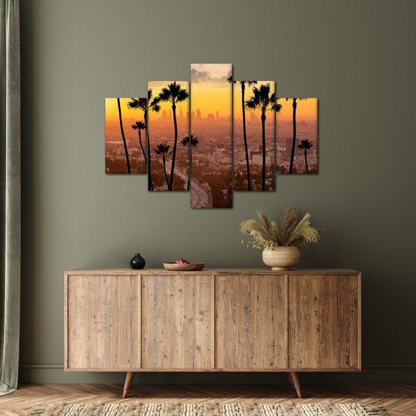 Kép - Los Angeles panorámája (150x105 cm)