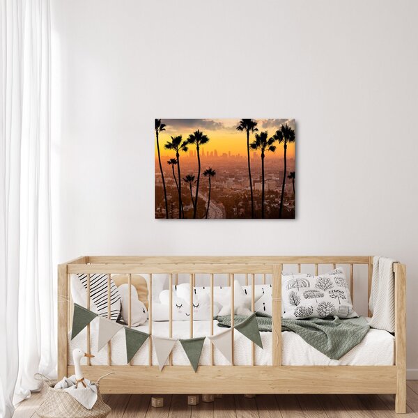 Kép - Los Angeles panorámája (70x50 cm)