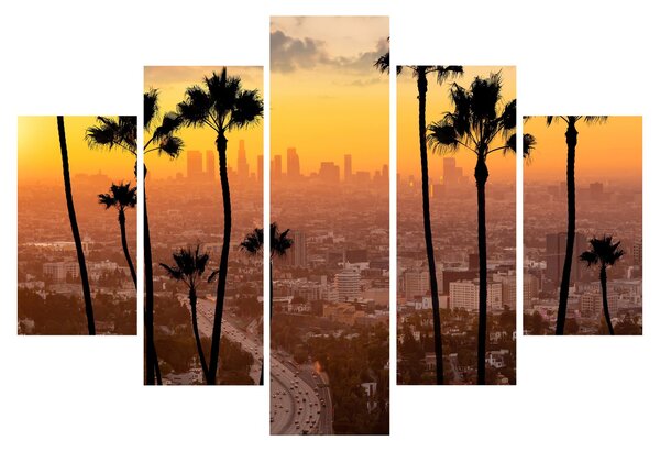 Kép - Los Angeles panorámája (150x105 cm)