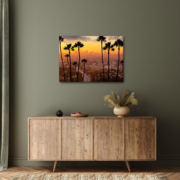 Kép - Los Angeles panorámája (70x50 cm)