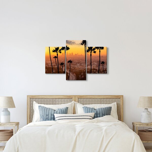 Kép - Los Angeles panorámája (90x60 cm)
