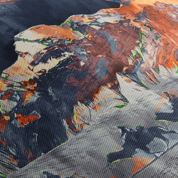 Kép - A sweathouse-ok illusztrációja (70x50 cm)
