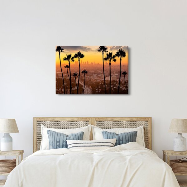 Kép - Los Angeles panorámája (90x60 cm)
