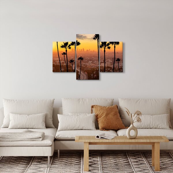 Kép - Los Angeles panorámája (90x60 cm)